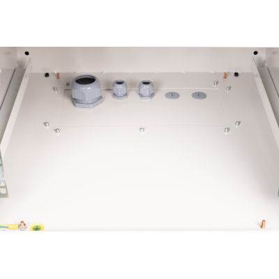 25. Digitus 19" 7U wall-mounted network cabinet 600x600, solid door, gray, undivided, assembled, IP55, 100kg