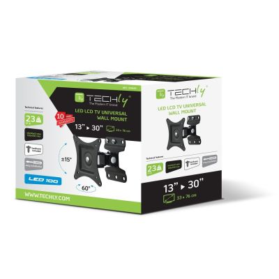 2. TECHLY TV WALL MOUNT LED/LCD 13-30 INCHES 23KG