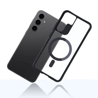 11. 3mk Satin Armor MagCase for Samsung Galaxy S24+ - Transparent