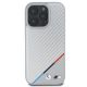3. BMW M Carbon Tricolor Line MagSafe Case for iPhone 16 Pro - Gray
