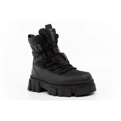 3. Lee Cooper Women’s Black Insulated Winter Boots with Zip