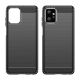 7. Carbon Case for Motorola Moto G Power 2023 flexible silicone carbon cover black