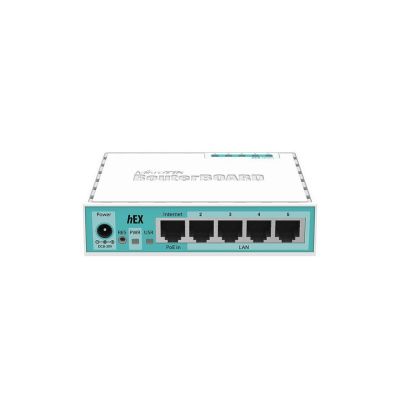 7. Mikrotik hEX router (RB750Gr3) Total Ethernet Ports:5; Architecture:MMIPS; CPU core:2