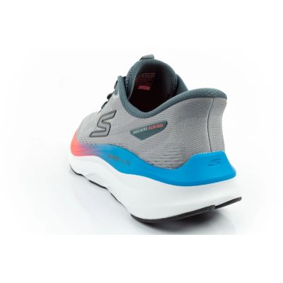 5. Skechers men's sports shoes sneakers Max Run gray SLIP-INS