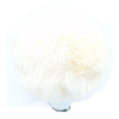 2. DECORATIVE MUSHROOM HANGING ORNAMENT 8x12CM ECRU