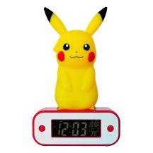 TF POKEMON LIGHT-UP ALARM CLOCK - PIKACHU