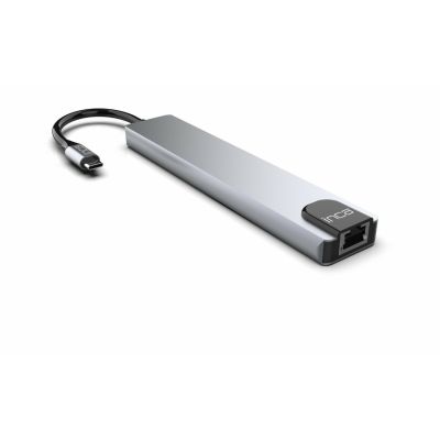 2. Inca ITPC-7T USB Type-C hubs and concentrators 1000 Mbit/s Aluminum