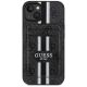2. Guess 4G Stripes case with Magsafe wallet for iPhone 15 black