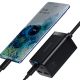 6. Baseus GaN3 Pro fast charger GaN 2 x USB Type C / 2 x USB 65W PD, QC4.0+, AFC, PPS + cable USB Type C - USB Type C 1m black (CCGP040101)