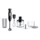 2. Braun Domestic Home Hand Blender, Stainless Steel, 1,000 Watt, 25 Speeds, Turbo (0X22111504)