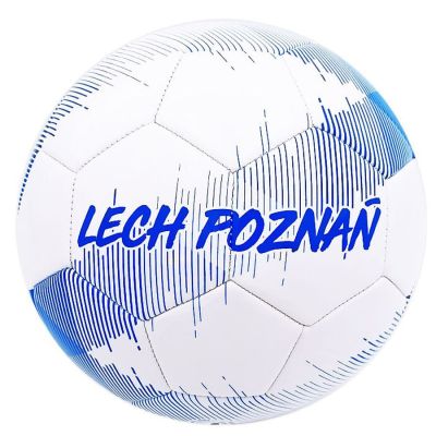 2. Lech Poznań White and Blue Coat of Arms Ball