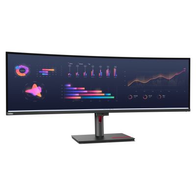 6. Lenovo ThinkVision P49w-30 Computer Monitor 124.5 cm (49") 5120 x 1440 px Dual WQHD LED Black