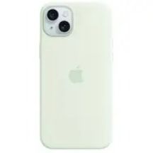 Apple Silicone Case with MagSafe Soft Mint, for Apple iPhone 15 Plus, MT103ZM/A