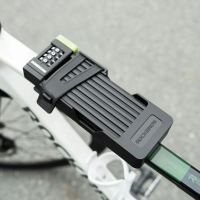 7. Rockbros 829 Folding Code Bike Lock - Black