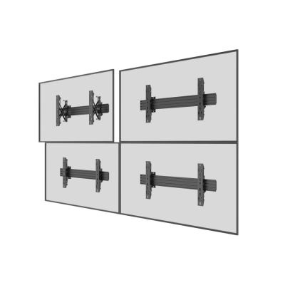 7. Equip Wall Mount 32"-65"/30kg 1TFT 1Gelenk Push-In-Pop Black