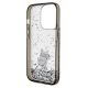 7. Karl Lagerfeld Liquid Glitter Choupette case for iPhone 14 Pro - transparent