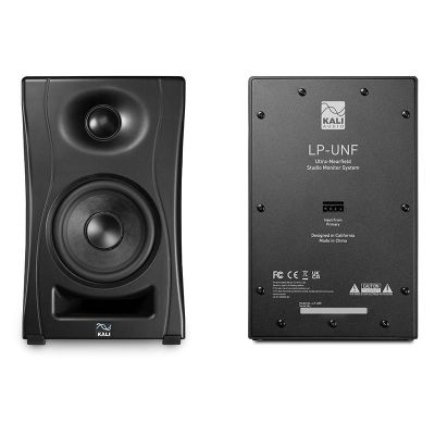 4. KALI AUDIOLP-UNF - Pair of Bluetooth monitor speakers. Multimedia speakers, black.