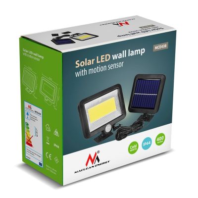 3. MACLEAN SOLAR LED FLOODLIGHT WITH SENSOR MCE438