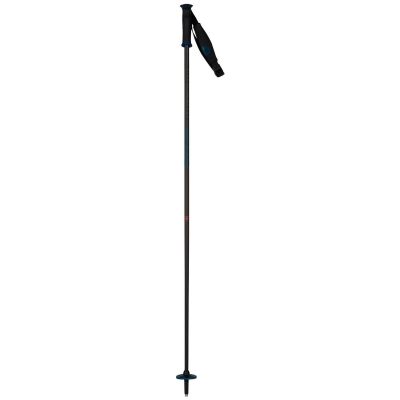 6. ROSSIGNOL Electra Premium Carbon Ski Poles - Black and Blue