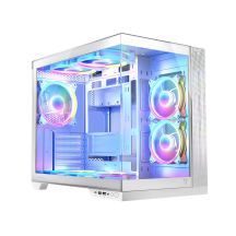 MODECOM VOLCNO PANORAMA APEX ARGB 7F MIDI WHITE CASE