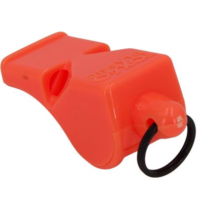 6. FOX 40 CLASSIC ORANGE WHISTLE WITH STRING