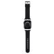 2. Karl Lagerfeld 3D Rubber Karl Head strap for Apple Watch 42/44/45/49mm - black
