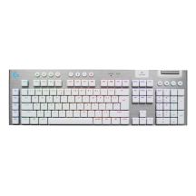 Logitech G G915 X Lightspeed Gaming Keyboard USB + RF Wireless + Bluetooth QWERTY American International White