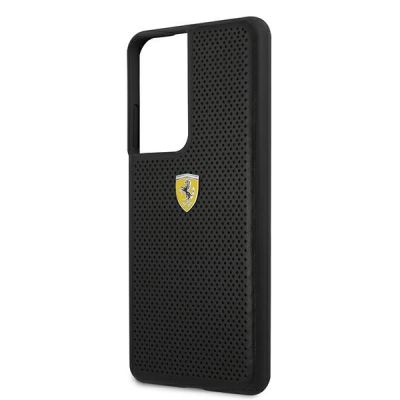 6. Ferrari FESPEHCS21LBK S21 Ultra G996 black/black hardcase On Track Perforated