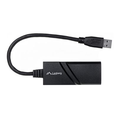 2. Lanberg NC-1000-01 network card (USB 3.0; 1x 10/100/1000Mbps)