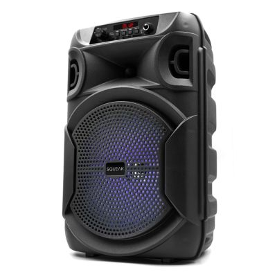 5. SQUEAK KARAOKE SPEAKER PULSETOWER BLUETOOTH 5.3, FM RADIO, MICROSD, AUX, USB SQ1006