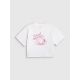 5. Girls' cotton T-shirt 4F 4FJRSS26TTSHF3983-11S