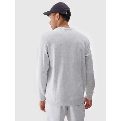 2. Men's sweatshirt without zipper, without hood, 4F 4FWMM00TSWSM1767-27M