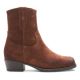 16. Women's brown leather cowboy boots Sergio Leone BT284-S