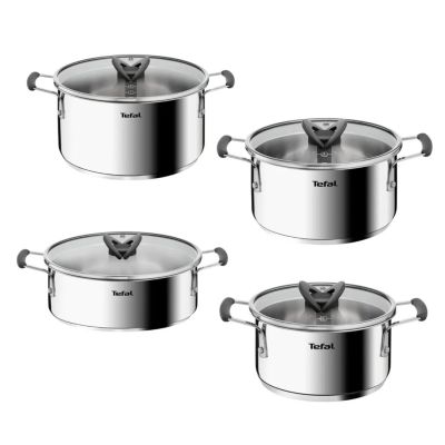 7. TEFAL Opti Space pot set 8 pieces G7378S55