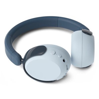 3. PHILIPS TAK5500RT BT On-Ear Headphones for Kids Blue