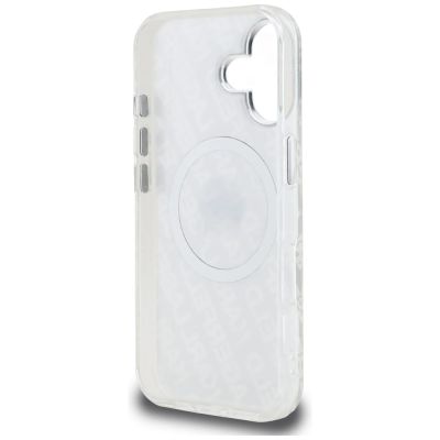 7. Karl Lagerfeld IML Karl Head Logo MagSafe Case for iPhone 16 - Gray