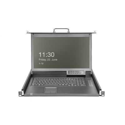 5. Digitus DS-72220-6GE Rack Console 43.2 cm (17") 1920 x 1080 px Black 1U