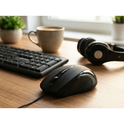 10. Esperanza EM102K mouse (optical; 800 DPI; black)