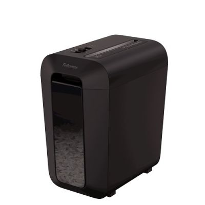 Fellowes LX65 Cross Cut Shredder 4cm Black