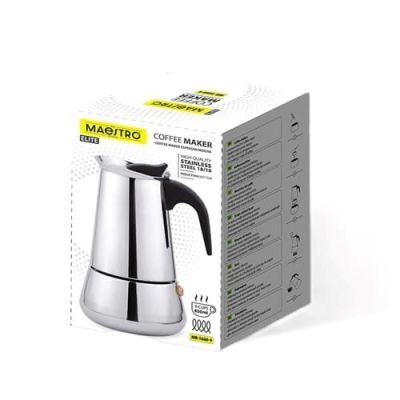 4. 6-cup coffee maker MR-1660-9 -BLACK MAESTRO