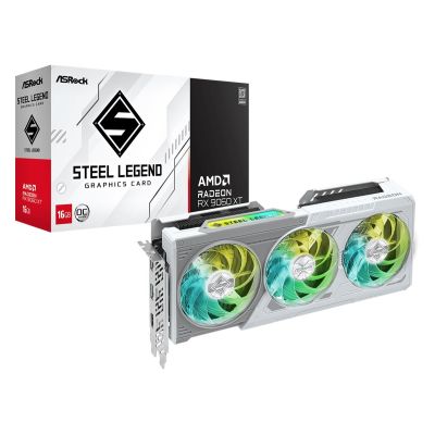 13. graphics card Asrock RX9060XT Steel Legend 16GB OC