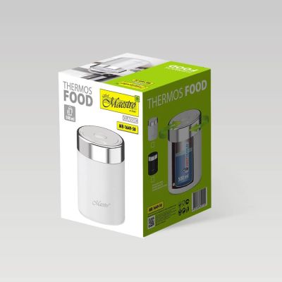 5. Lunch thermos 500 ml MR-1649-50-WHITE MAESTRO