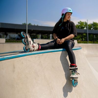 6. Wozinsky M BMX/Scooter Helmet - Pink Gradient