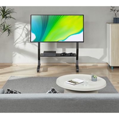 9. TECHLY MOBILE TV STAND 45-90"KG UP TO 60KG ADJUSTABLE AV SHELF