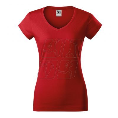 3. Malfini Fit V-neck T-shirt W MLI-16207