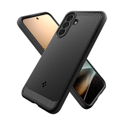 4. Spigen Rugged Armor Case for Samsung Galaxy A27 5G - Matte Black