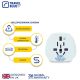 5. TRAVEL BLUE UNIVERSAL WORLD TO SCHUKO TRAVEL ADAPTER