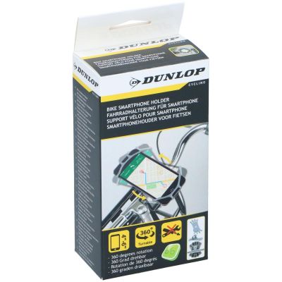 9. DUNLOP SILICONE BIKE PHONE HOLDER 360 ROTATING GRAY