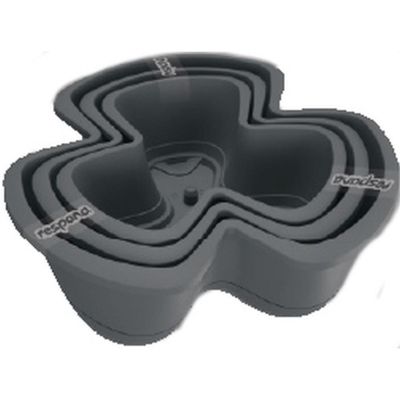 8. VERTICAL GARDEN CASCADE POT - ANTHRACITE