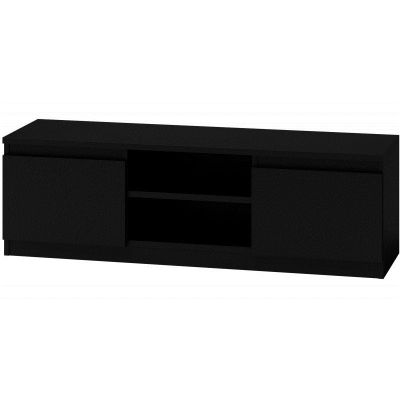 2. TV STAND 120 MATTE BLACK